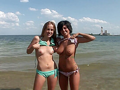 Hot Bikini Car Models Showing Their Hot Naked Bodies