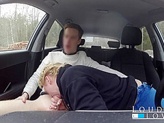 Submissive Teen Gets Fucked Over The Car Hood! - Cover Her In Cum!