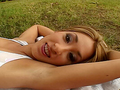 Babe Takes Multiple Loads While Laying Down