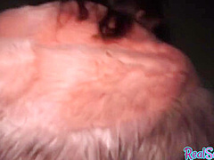 Pickedup busty babe POV fucked outdoor 4 money after casting