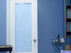 Anal MILF fucked and facialized in front of 2 voyeur ladies