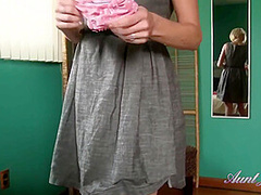 Aunt Judys - Skyler Upskirt Panty Modeling