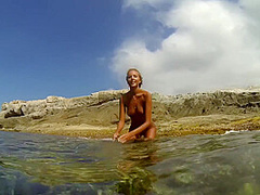Princess Clover In Corsica Explicit Nudist