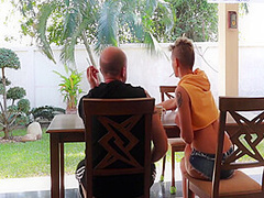 Smoking Game Starts From Blowjob And Turns Into The Hot Anal Creampie 7 Min