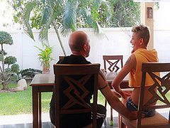 Smoking Game Starts From Blowjob And Turns Into The Hot Anal Creampie 7 Min