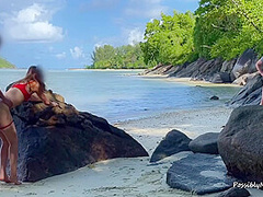 Sandy Beaches And Cute Babes Fucked In Public Nature