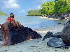 Sandy Beaches And Cute Babes Fucked In Public Nature