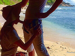 Sandy Beaches And Cute Babes Fucked In Public Nature