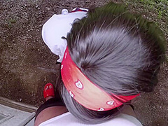 Sexy Ebony School Girl Does Not Want To Fail Her Class So She Does What She Has To Do To Get An A