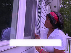 Sexy Ebony School Girl Does Not Want To Fail Her Class So She Does What She Has To Do To Get An A