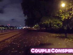 Cheating Girlfriend Sucks Strangers Dick In Park