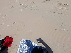 Fkk-strand In Zandvoort Fickt Blondine Ohne Kondom With Andy Star