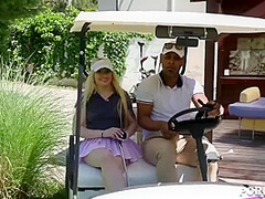 Lola Taylor In Gorgeous Blonde Fucking Hard Two Black Guys Threesome Golf Swim Instructor Anal Dp