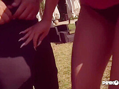 Jarushka Ross In Outdoor Banging Big Tit Blonde
