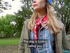 Lola Bablola Rides Cock With Panties On In Public Pa With Lola Bambola And Martin Gun