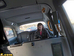 Taxi bigass pantyhose slut fucked outdoor by taxi driver