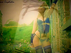 Jess Davies In Erotic Lingerie Compilation Part1