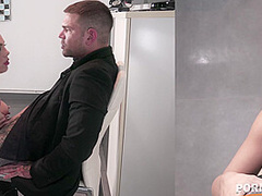 Quick Titty Fuck and Suck - PornWorld