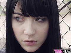 Charlotte Sartre And Steve Holmes - Goth Anal Slut Charlotte Loves A Big Cock Up Her Ass