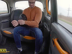 Party Guy Given A Sexual Treat From A Taxi Driver With A Really Hot Body 12 Min With Lady Gang