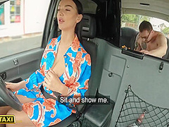 Party Guy Given A Sexual Treat From A Taxi Driver With A Really Hot Body 12 Min With Lady Gang