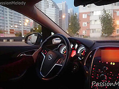 Pomog Krasotke Na Ulice Otblagodarila Minetom V Mashine . Passionmelody