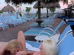 Pussy Land - Two Hot Lesbian Teens Enjoy Each Other At