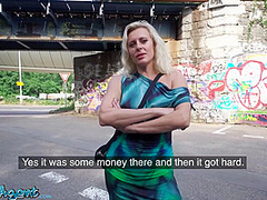Horny Blonde And Brittany Bardot In Mature Lady With Great Tits And Long Grippy Pussy Lips Orgasms On A Thick Cock Outside In Public