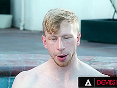 Devils Film And Adira Allure In Hot Bisexual Threesome Sandwich With The Beauty
