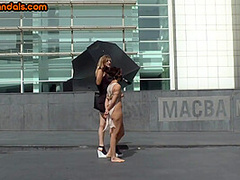 Dominated scandal slut fucked by BWC in sore throat