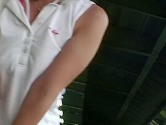 Japanese MILF golf date and love love at love hotel