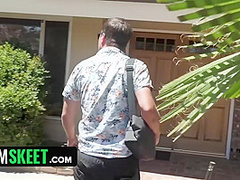 Jenna Fireworks - Stranger With Thick Cock Makes Hot Blonde Moan Day