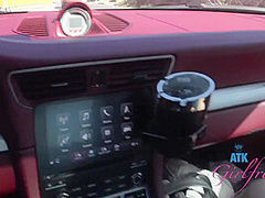 Car Ride That Had Gaby Oretga Playing With Her Pussy And Giving Roadhead Pov