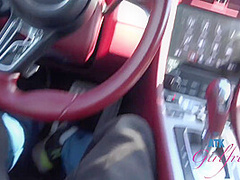 Car Ride That Had Gaby Oretga Playing With Her Pussy And Giving Roadhead Pov