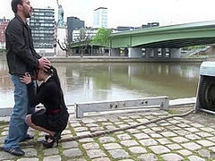 Romany Takes Public Anal Near The Seine In Paris