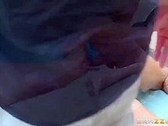 Jasmine Jae In Mommy With Big Milkings Lying On A Sun Lounger Seduced Young