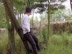 He Gets Off The Road Undresses And Risks Being Seen Masturbating