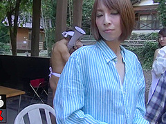 Japanese Cuties Sucking Dick Blindfolded - 1080p