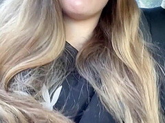 Risky Public Nudity Drive & Touching My Pussy