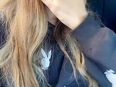 Risky Public Nudity Drive & Touching My Pussy