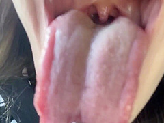 Risky Public Nudity Drive & Touching My Pussy