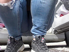 Too Horny I Stop On The Side Of The Road To Make Me Come!