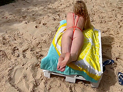 Wild Fuck On The Beach In Ibiza Thecno Festival. Cumshot On Face