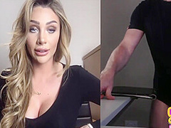 CFNM voyeur MILF teasing webcam wanker over the camera