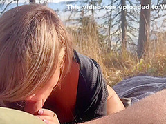 Friday Hike Turns Into A Horny Outdoor Fingering And Dick Sucking