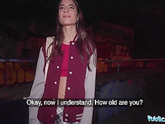 Hot French Model Is More Than Happy To Get Fucked By A Stranger In Public
