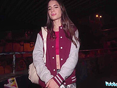 Hot French Model Is More Than Happy To Get Fucked By A Stranger In Public