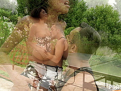 Extra hot Latina bombshell Luna Corazon gets her wet glamour pussy fucked GP1092 - PornWorld