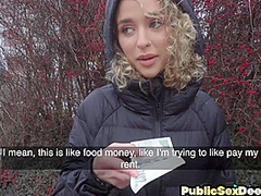 Public bae drilled in POV by big dick in doggystyle