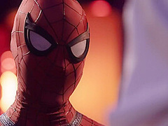 Blake As Spider Gwen Takes Spidermans Big Cock